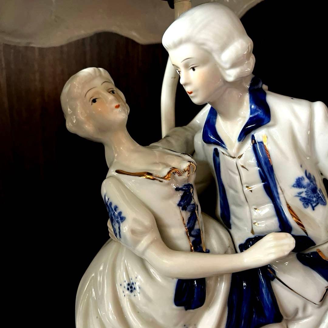 西洋アンティーク風ドールスタンド、小物入れ 2点