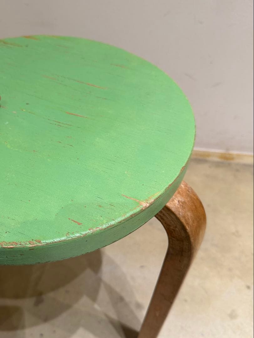 1940年代 artek Stool 60 Alvar Aalto希少グリーン