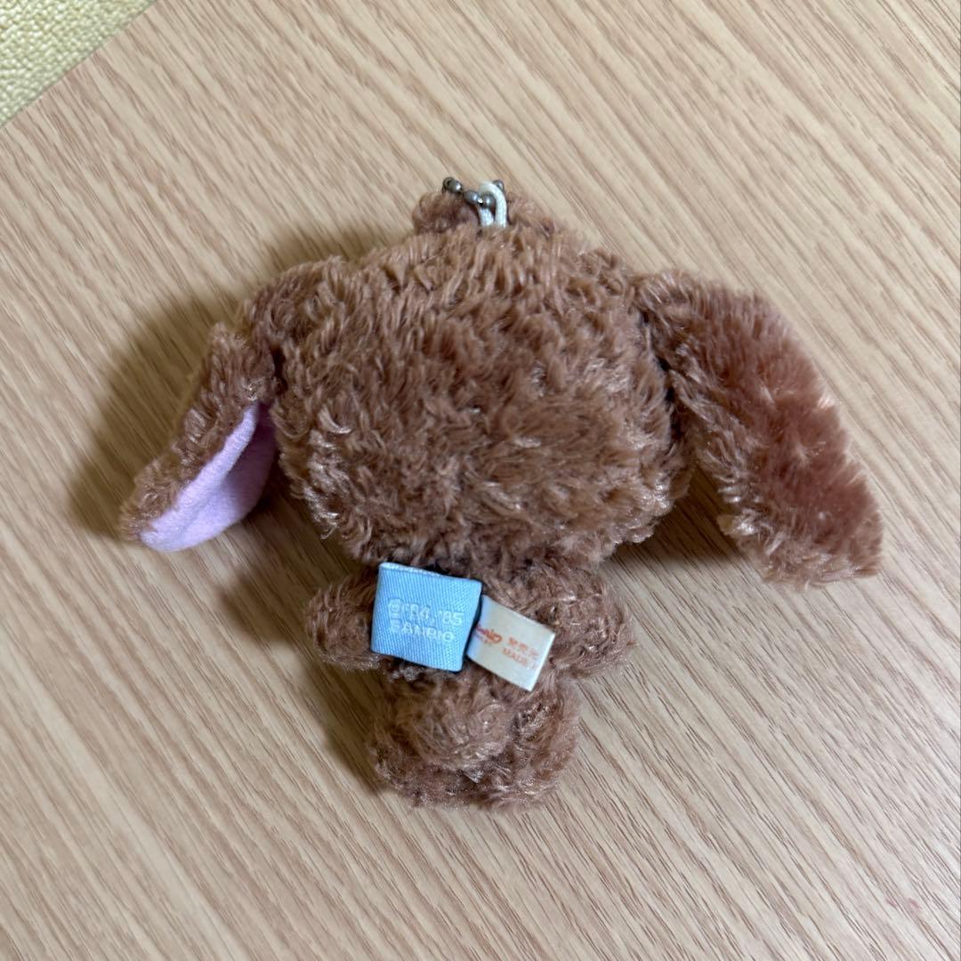 激レア　シュガーバニーズ 当時 マスコット キーホルダー　くろうさ　サンリオ