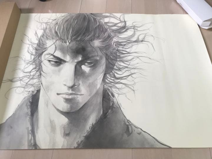 バガボンド ポスター井上雄彦 バガボンド 井上雄彦 ポスター 額装 最後