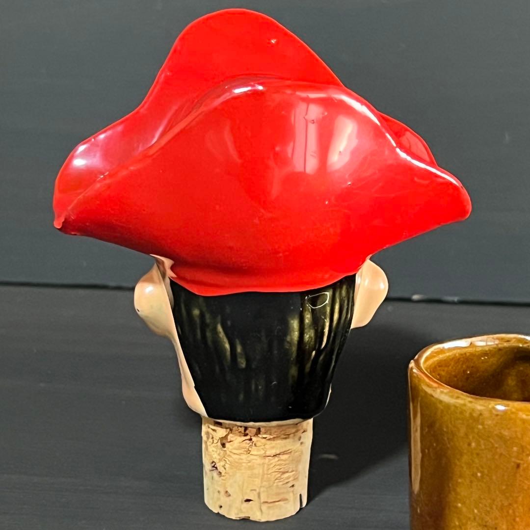 アンティークパイレーツデキャンタ 50s ビンテージ 海賊 スカル 髑髏