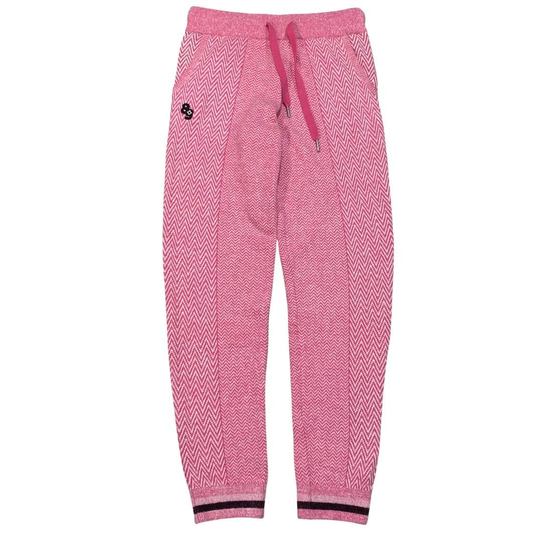 【韓国モデル】パーリーゲイツ ニットパーカー セットアップ 1 ピンク ゴルフ