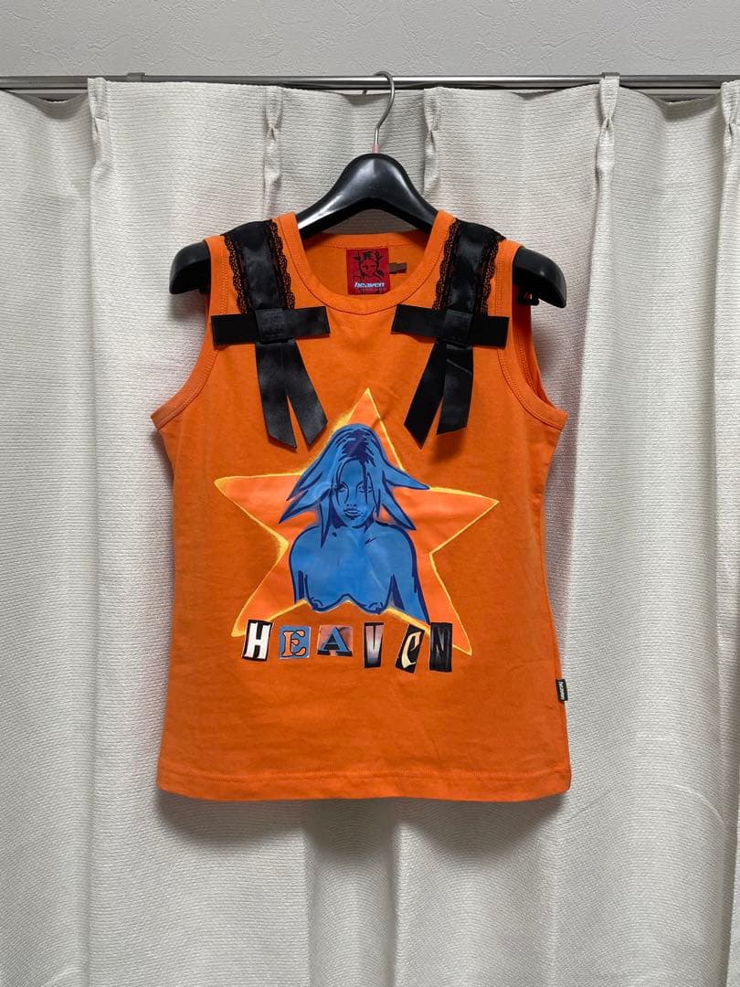 Heaven by Marc jacobs オレンジタンクトップ