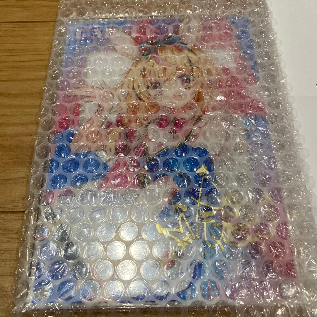 ホロクッキング ポロッとカフェテリア 複製サイン入りアクリルパネル