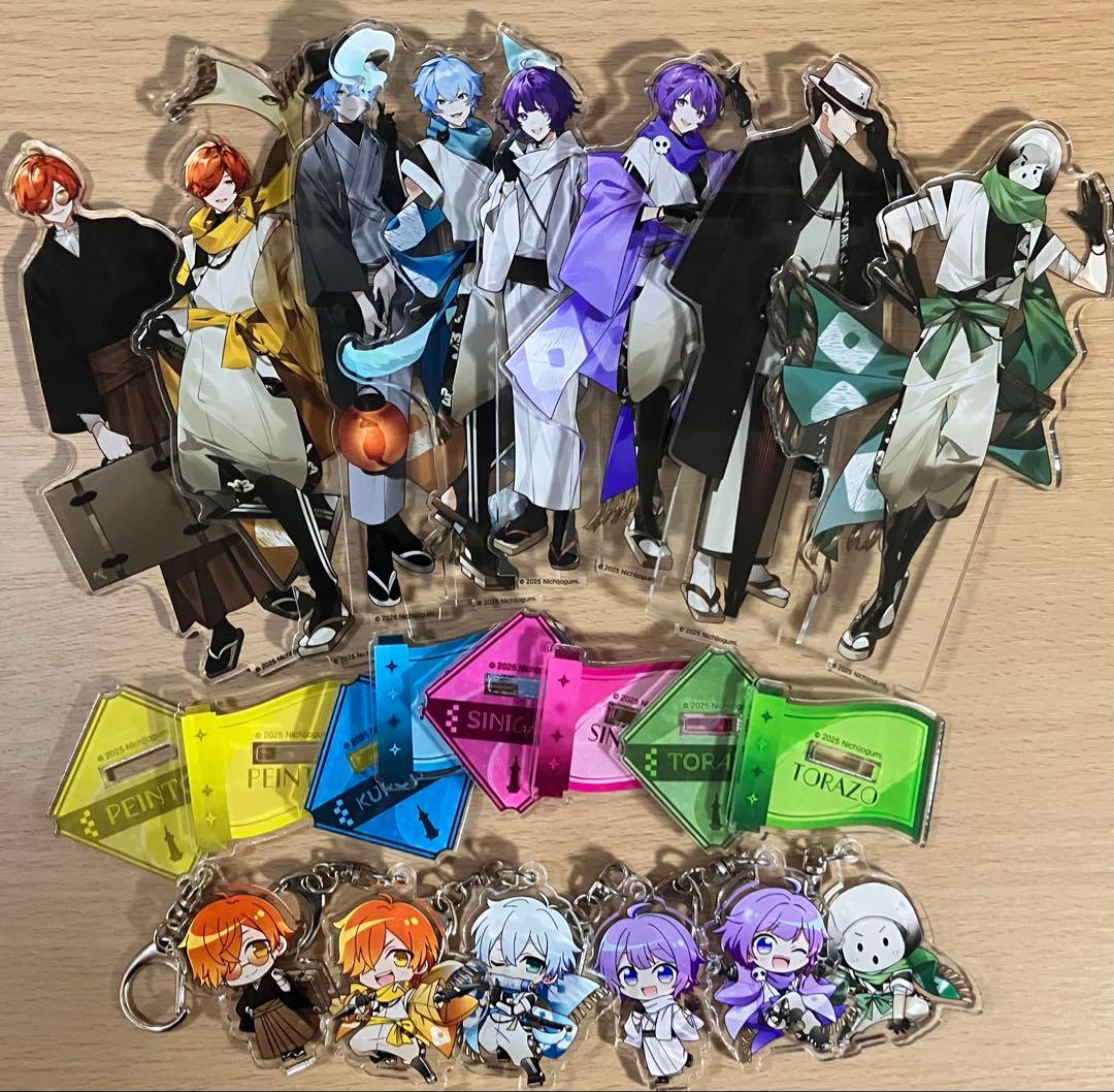 日常組 京都 ぺいんと クロノア しにがみ トラゾー アクスタ アクキー