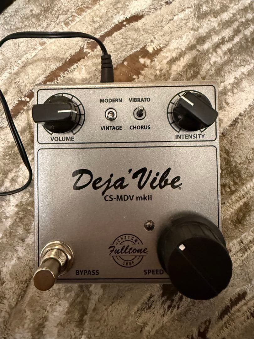 【美品】Fulltone Deja'Vibe CS-MDV mkII コーラス Fulltone Custom Shop Mini-Deja'Vibe mkII｜ミュージックランドKEY