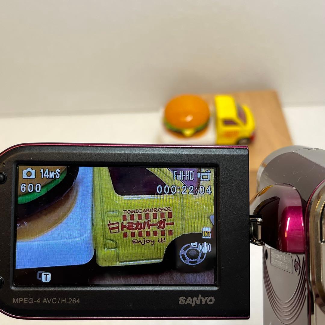 ⭐️良品美品⭐️SANYOデジタルムービーカメラXacti DMX-CG110(R)