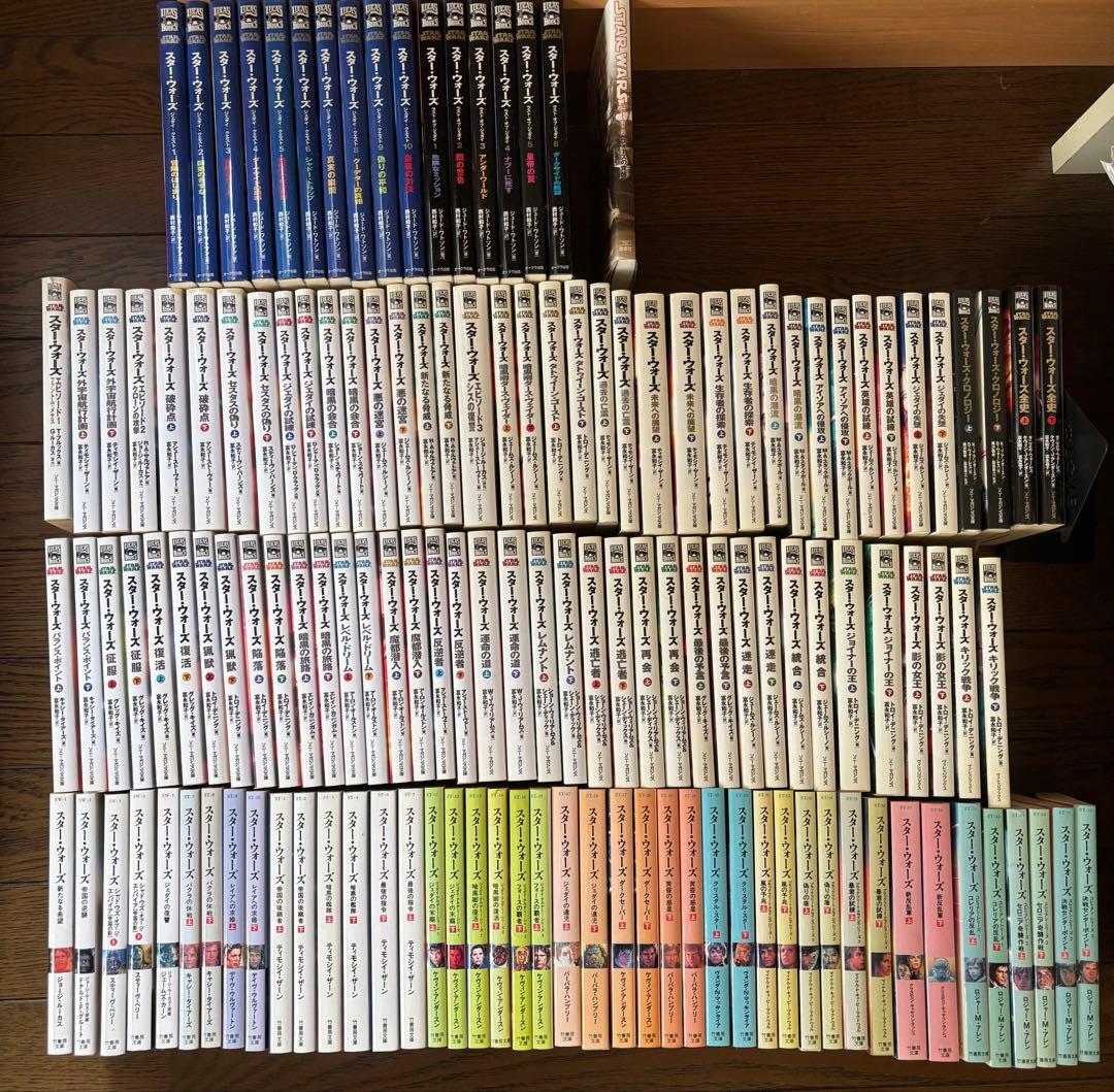スターウォーズ小説　137冊 スターウォーズ Star Wars 小説 34冊セット 希少本 - メルカリ