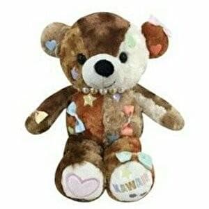 kawaiiベアシリーズ　Mサイズ29㎝4色セットカラフルなぬいぐるみ4体セット