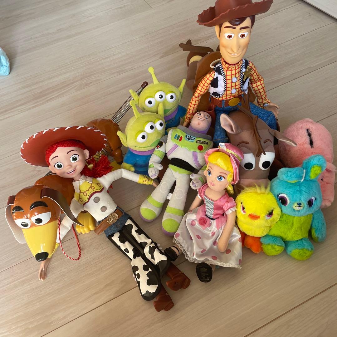 TDL購入！トイ・ストーリー フィギュアセットぬいぐるみ トイストーリー フィギュア、ぬいぐるみセット トイ・ストーリー