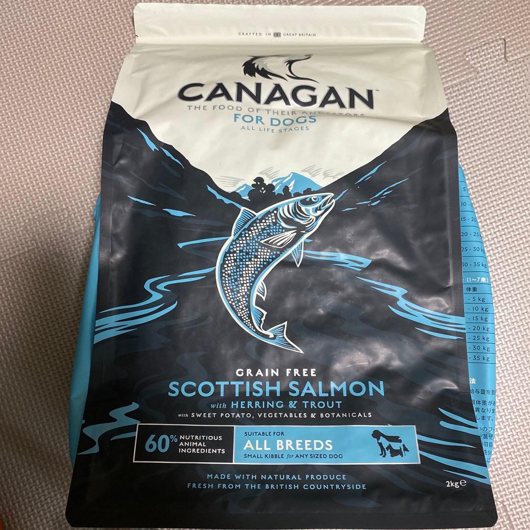 CANAGAN スコティッシュサーモン 2kg グレインフリー2個セット