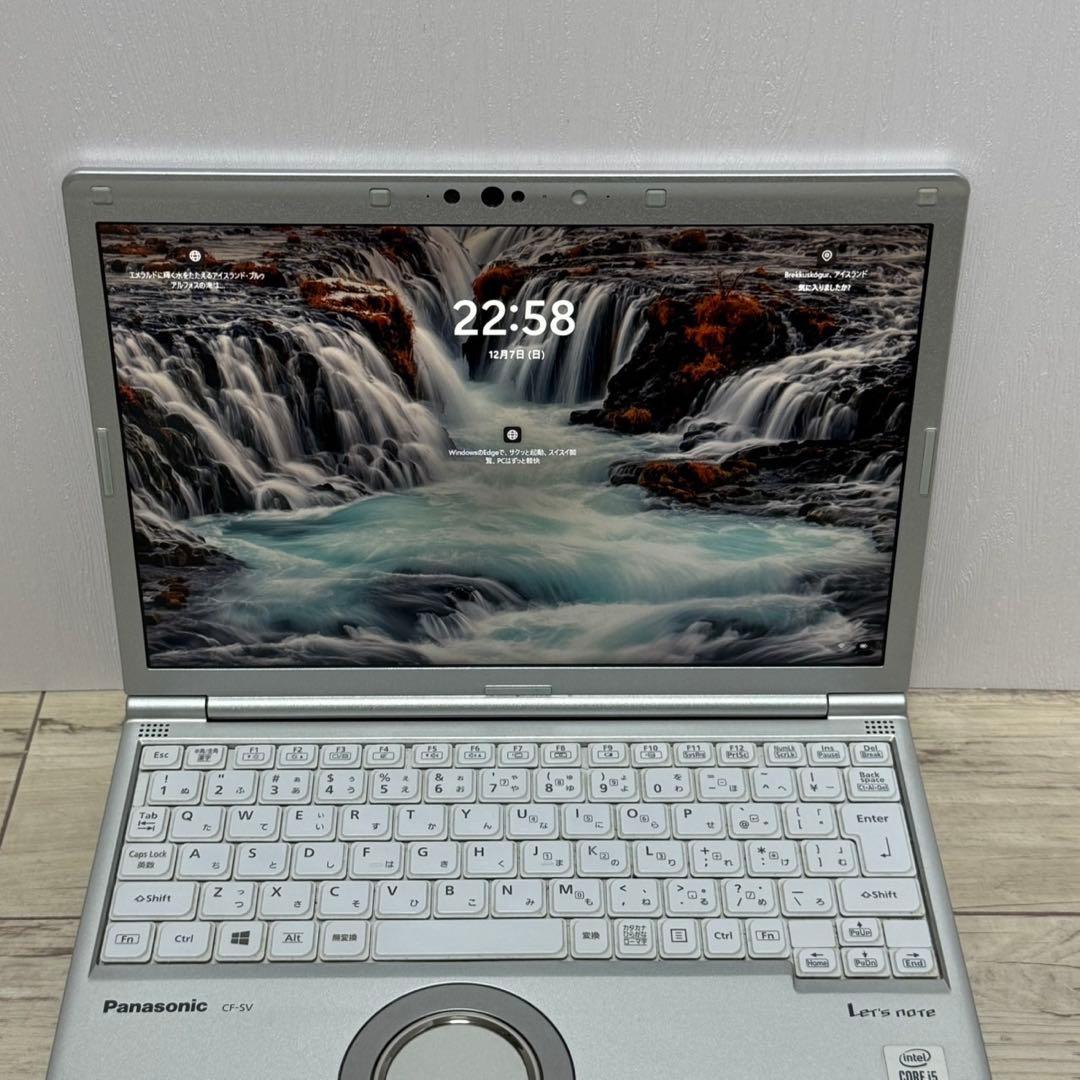 DVDマルチ搭載！let´snote SV9 第10世代i5 Win11 SSD