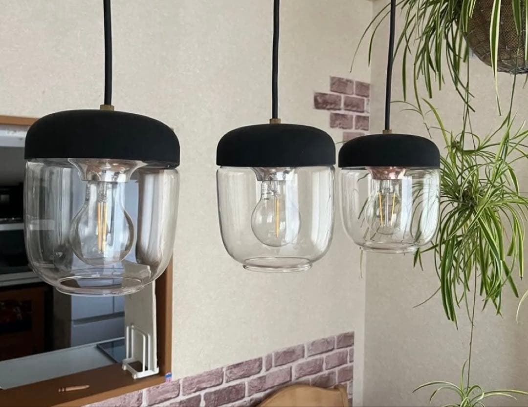 ペンダントライト VITA ACORN エイコーン 3個セット エルックス