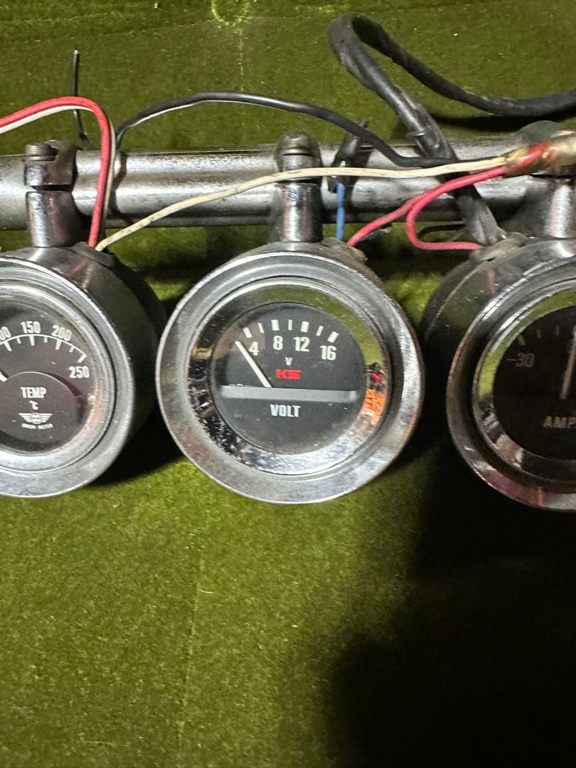 ハーレーショベルFLH 1982 ビンテージメーター6連