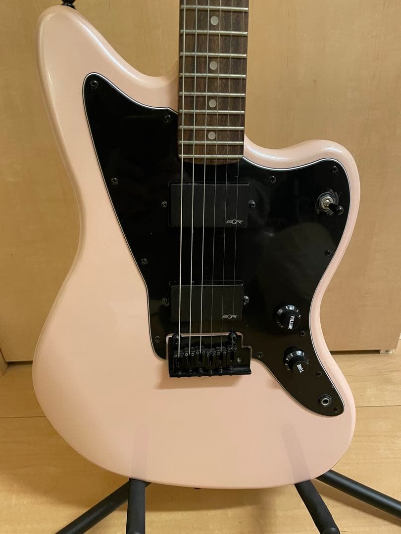 エレキギター ピンク ハムバッカー