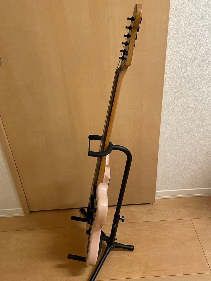 エレキギター ピンク ハムバッカー