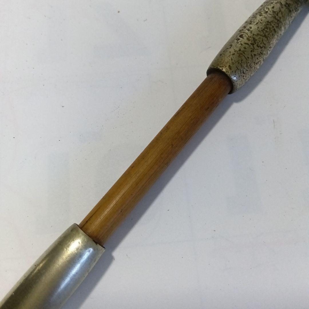 アンティーク レトロ」古美術 骨董（村田・保証）刻印 煙管 18㎝