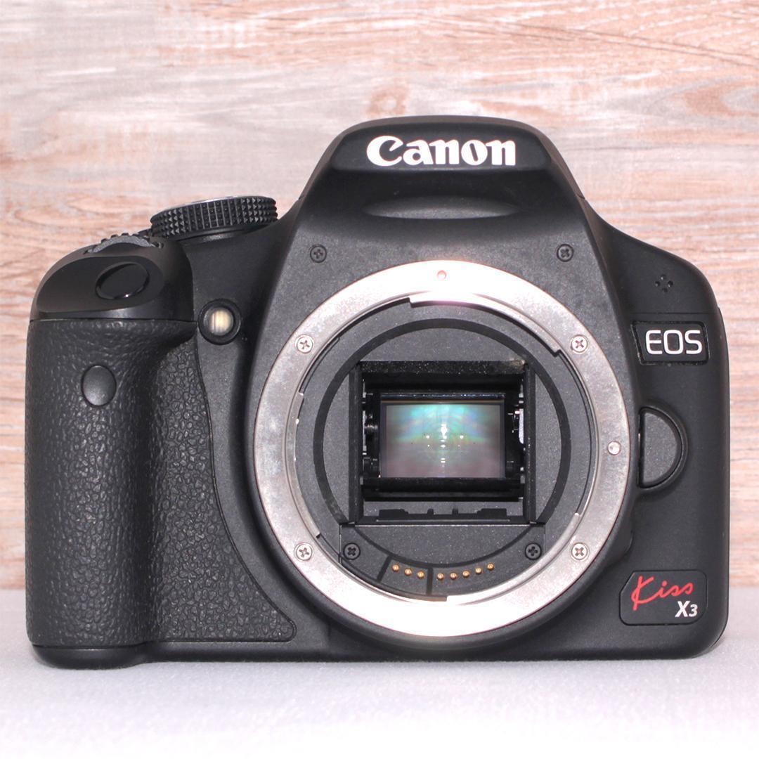 初心者に⭐️Canon Kiss X3✨望遠レンズ✨動画撮影可❤︎ 手ブレ