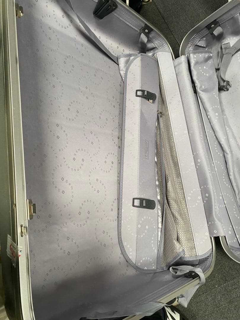 リモワ rimowa トパーズ シルバーインテグラル 82L 2輪 アルミ青ロゴ