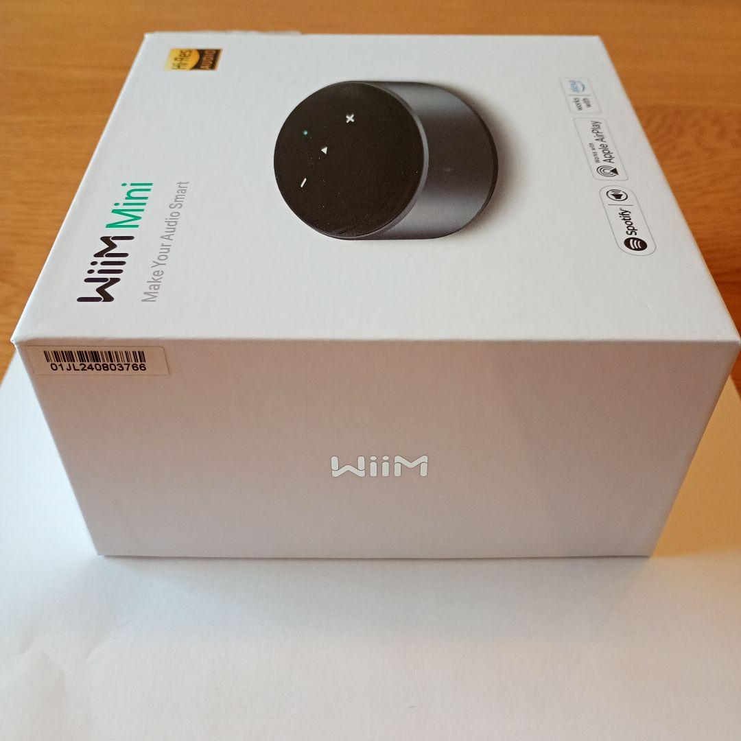 wiim mini 音楽コントロールデバイス USB-C AUX出力