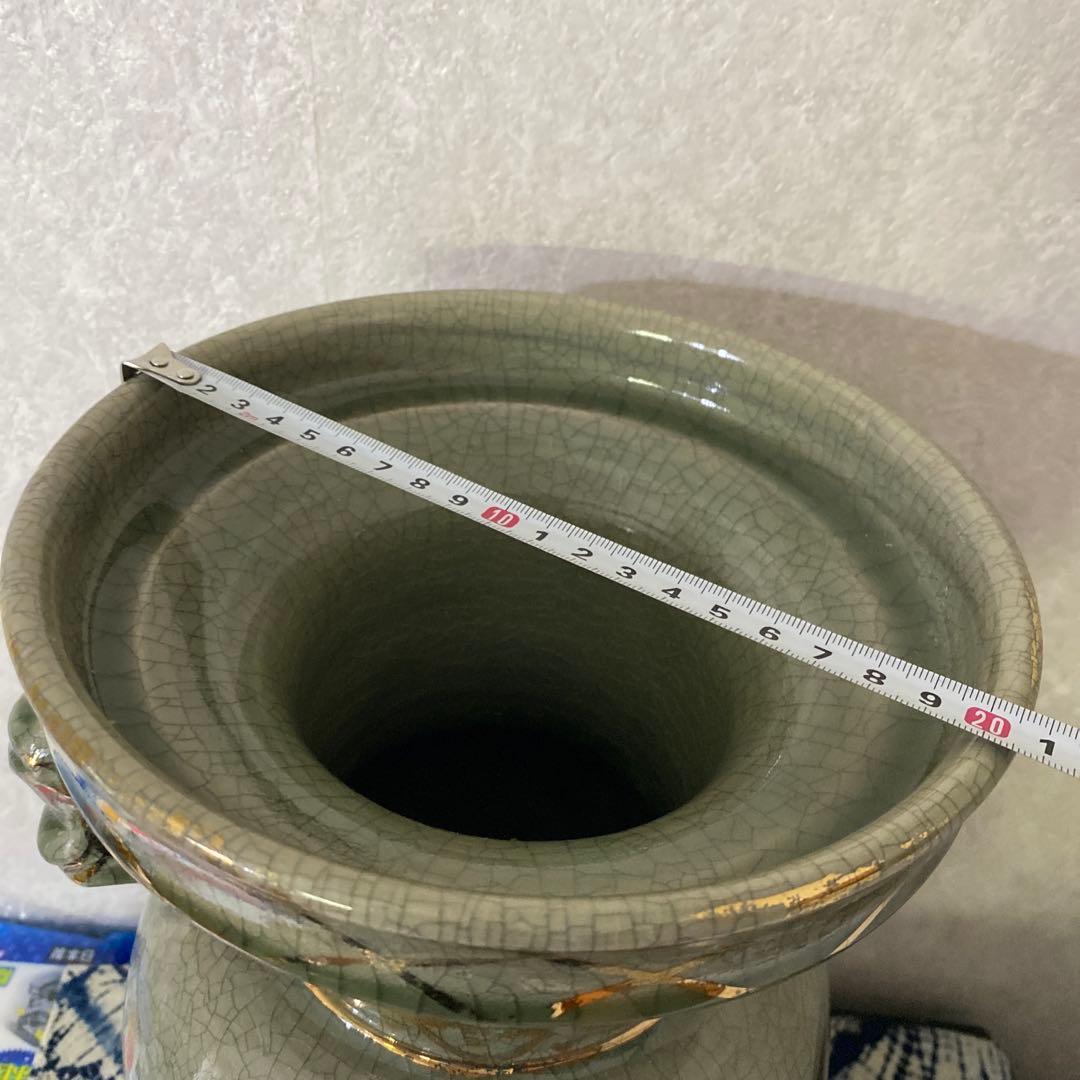 相馬焼 大花瓶 近徳 今年の干支 馬