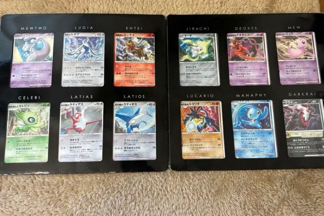 映画10周年記念プレミアムシート 10th ポケモンカードゲームDP コンプ