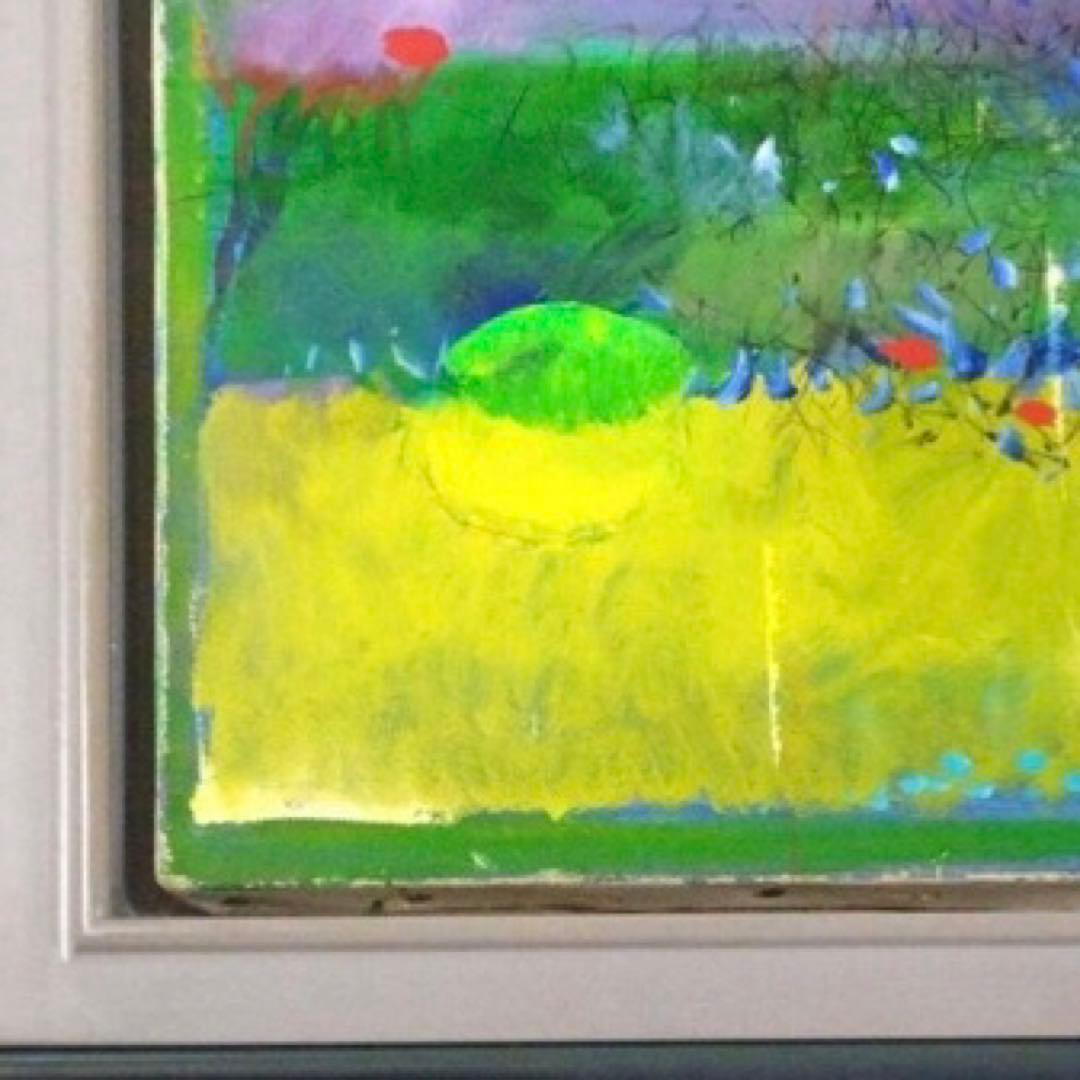 植松眞治「ローマにて」油彩 抽象画 額59×59cm 真作保証 送込 - メルカリ