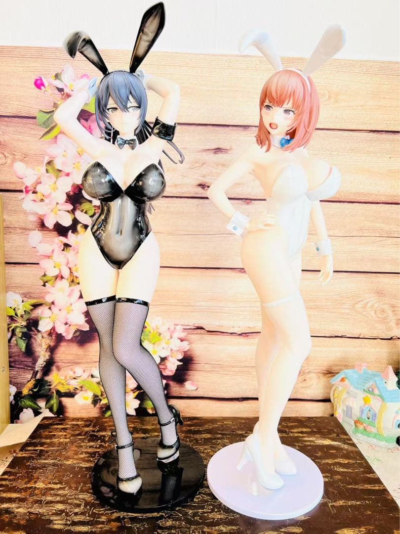 FREEingモノクローム バニー 夏目イコモチアオイ 1/4スケールフィギュア