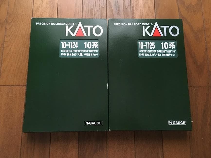 KATO 10-1124、1125 10系寝台急行「大雪」 基本、増結セット