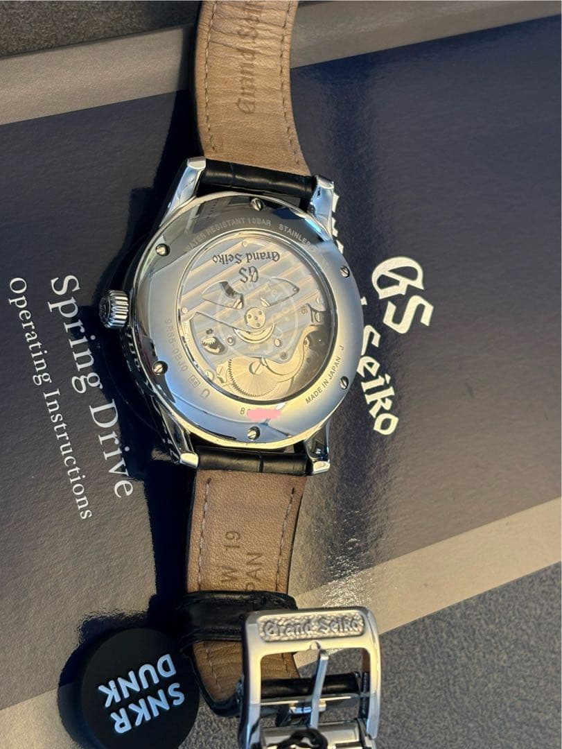 た*ん様 SBGA293 スプリングドライブ 保証書請求　本革クロコダイル SB