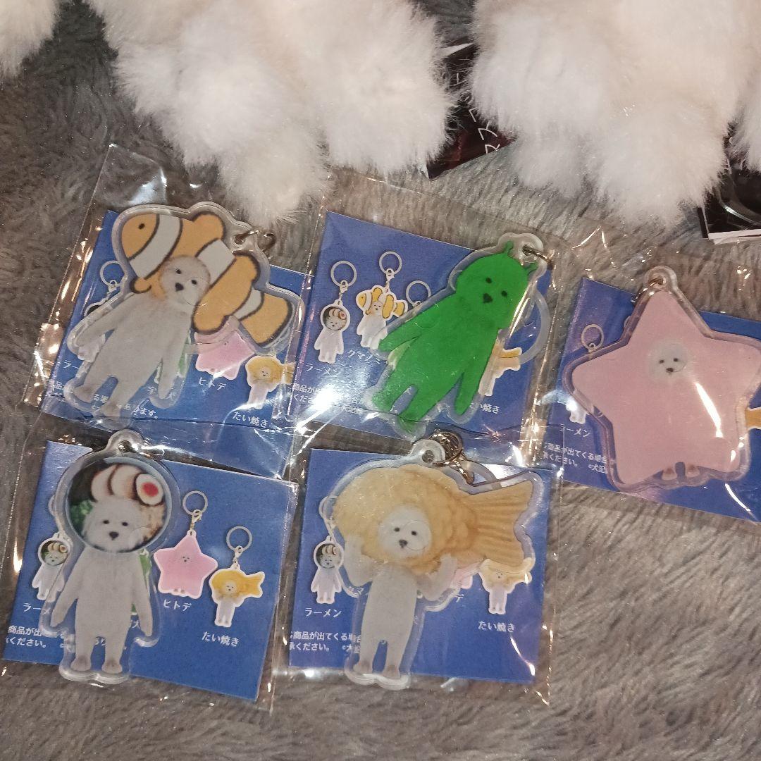 犬記録 ぬいぐるみ ラーメン クマノミ2種モーリーファンタジー限定 チャーム