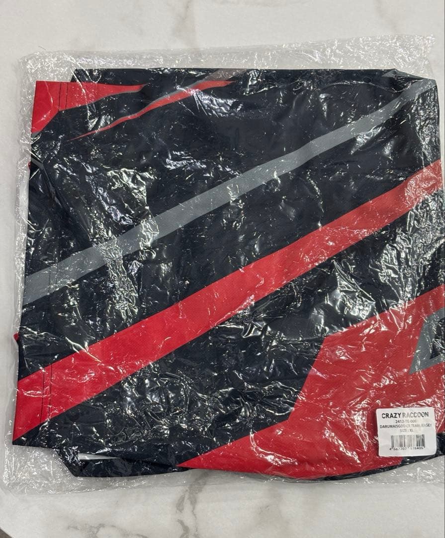 未開封　crazy raccoon だるまいずごっど ユニフォーム ジャージ