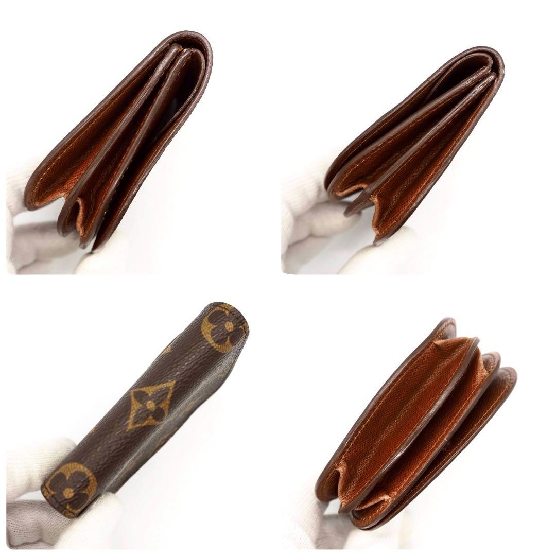 ルイヴィトン グゼ ケース 小銭入れ モノグラム コンパクト ブラウン