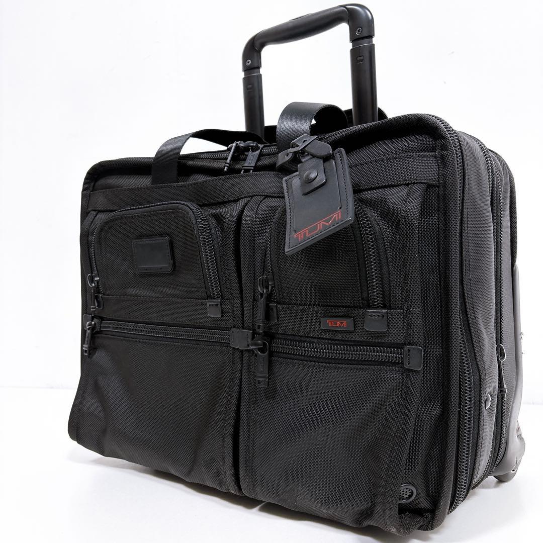 極美品】TUMI トゥミ ALPHAキャリーケース 拡張機能 26103DH - メルカリ