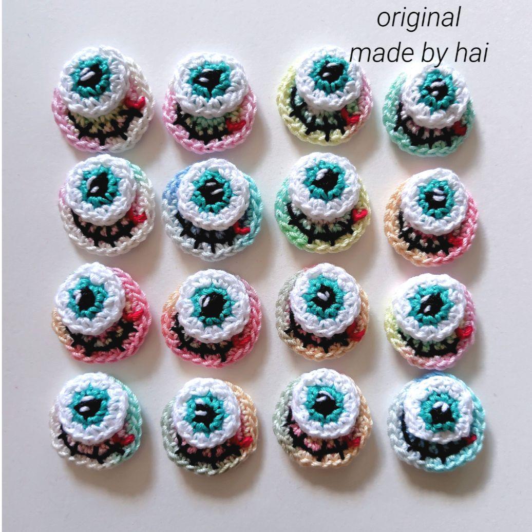 くまちゃん様■ハロウィン＊オーダー＊レース 編み モチーフ■