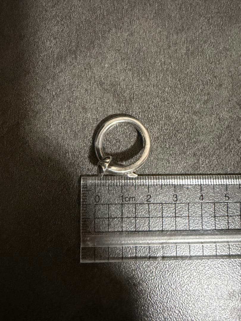 クロムハーツ Chrome Hearts ネイルリング クロスボール 9号