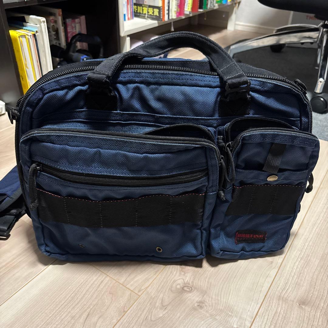 ブリーフィング ビジネスバッグ　A4ライナー　ミッドナイト　ネイビー