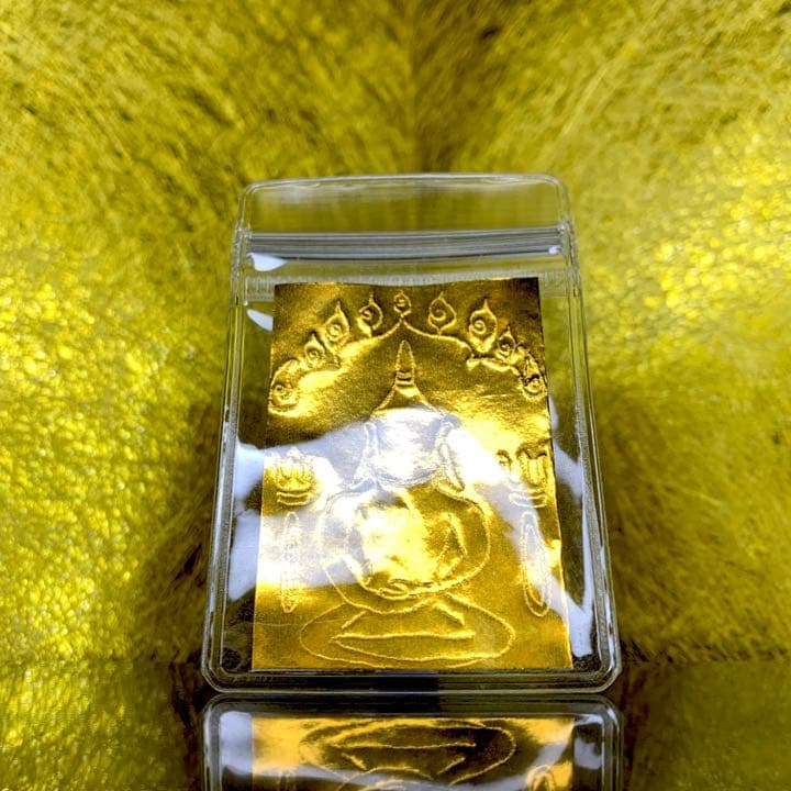 古代最強神お守り 販売済み 六字大明呪-金仏像護符全体運祈願大開運大