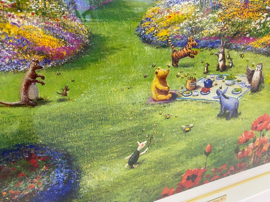 限定生産 188枚 くまのプーさんディズニー アート コレクション