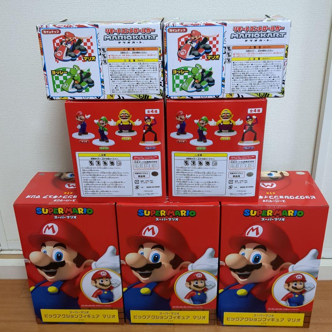 7点】スーパーマリオ☆フィギュア☆まとめ売り☆新品未開封品☆匿名