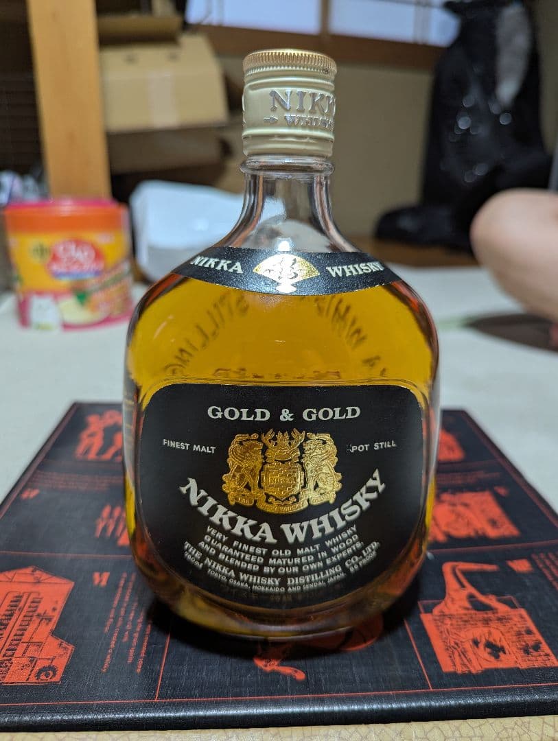 希少品※NIKKA WHISKY GOLD & GOLD セット※当時物※