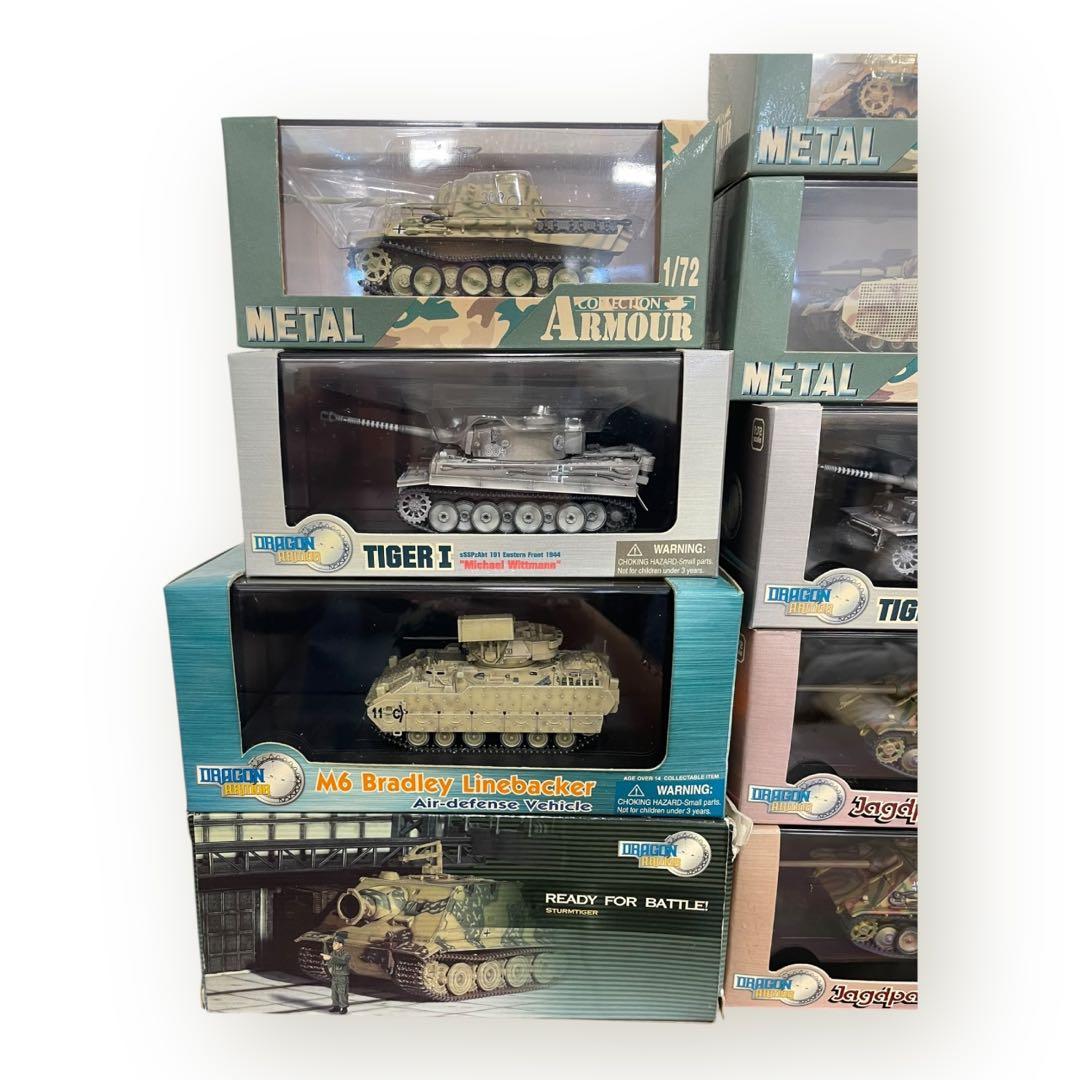 1/72ドラゴンアーマー他/ミニ戦車模型13台おまとめセット♪
