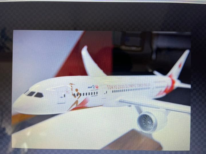 JAL 嵐ジェットハワイ塗装 B787-9 モデルプレーン 1/200スケール JAL