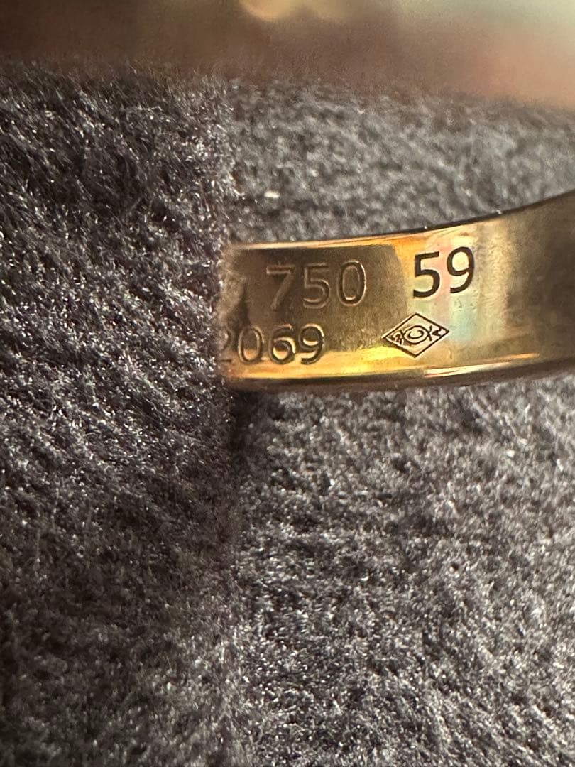 Cartier 750ハッピーバースデイリング　サイズ59(19号)