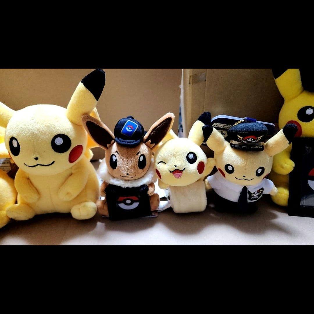 ぬいぐるみカードスタンド ピカチュウ ポケモンセンター 羽田 限定