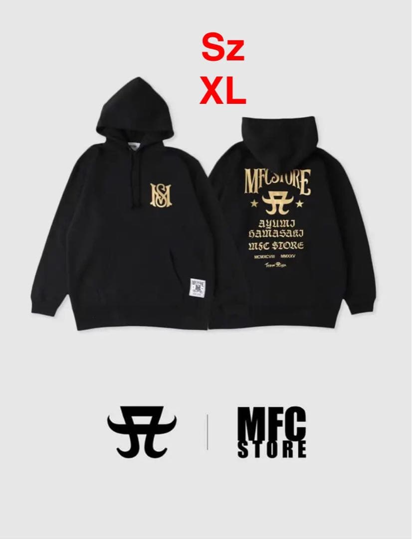 浜崎あゆみ MFC ayumi hamasaki×MFC パーカー ayumi hamasaki × MFC