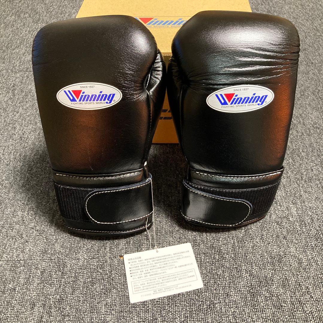 ウイニング winning ボクシンググローブ 14オンス 紫/金 武道・格闘技