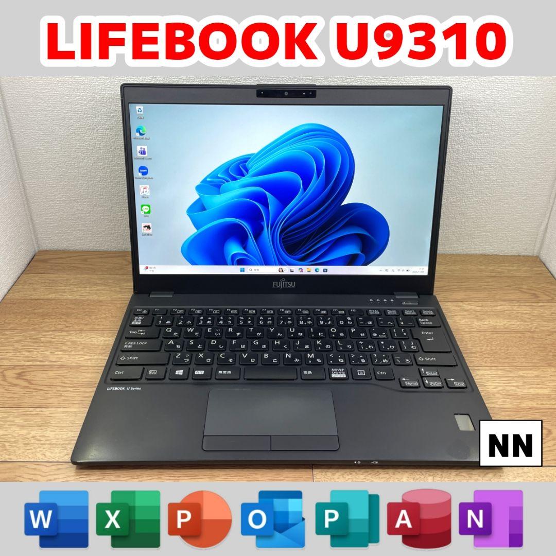 NN：LIFEBOOK U9310 Win11 i5 SSD Office Used]full HD 13.3 inches