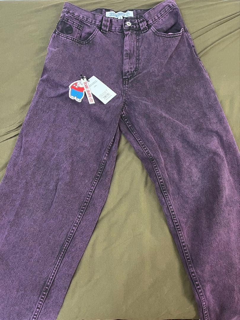 【極美品】polar skate bigboy Purple sサイズ yard
