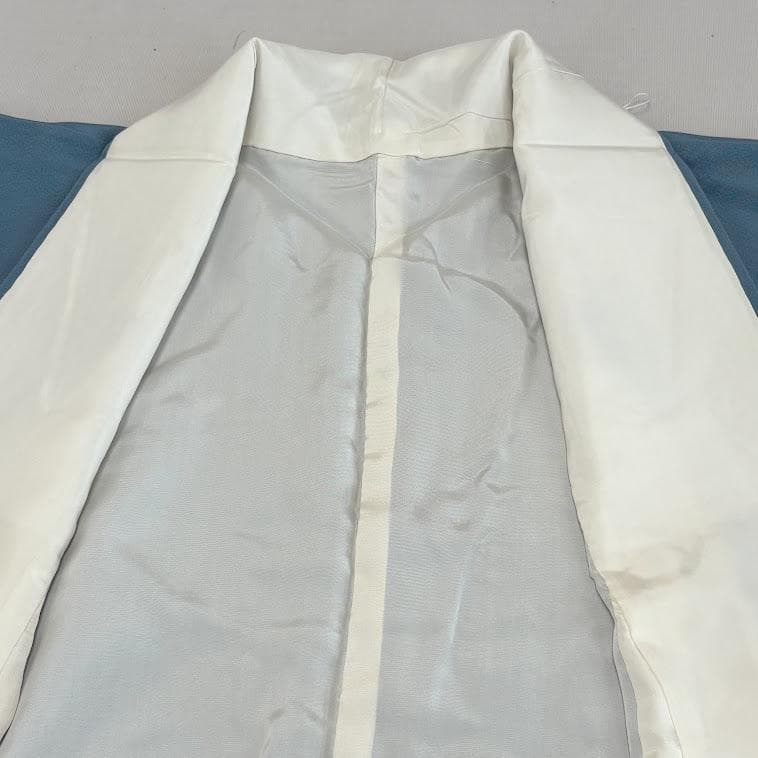 ゆりのはな 訪問着 十日町友禅作家 日本画家 白鳥映雪 SS寸